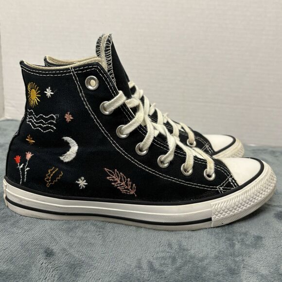 Converse Chuck Taylor All Star High Tops It's Okay To Wander Women’s Size 7.5 - Picture 2 of 13